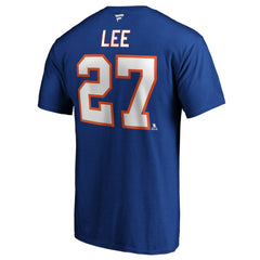 NHL Anders Lee New York Islanders Fanatics Authentic Stack Player Name & Number T-Shirt - Royal