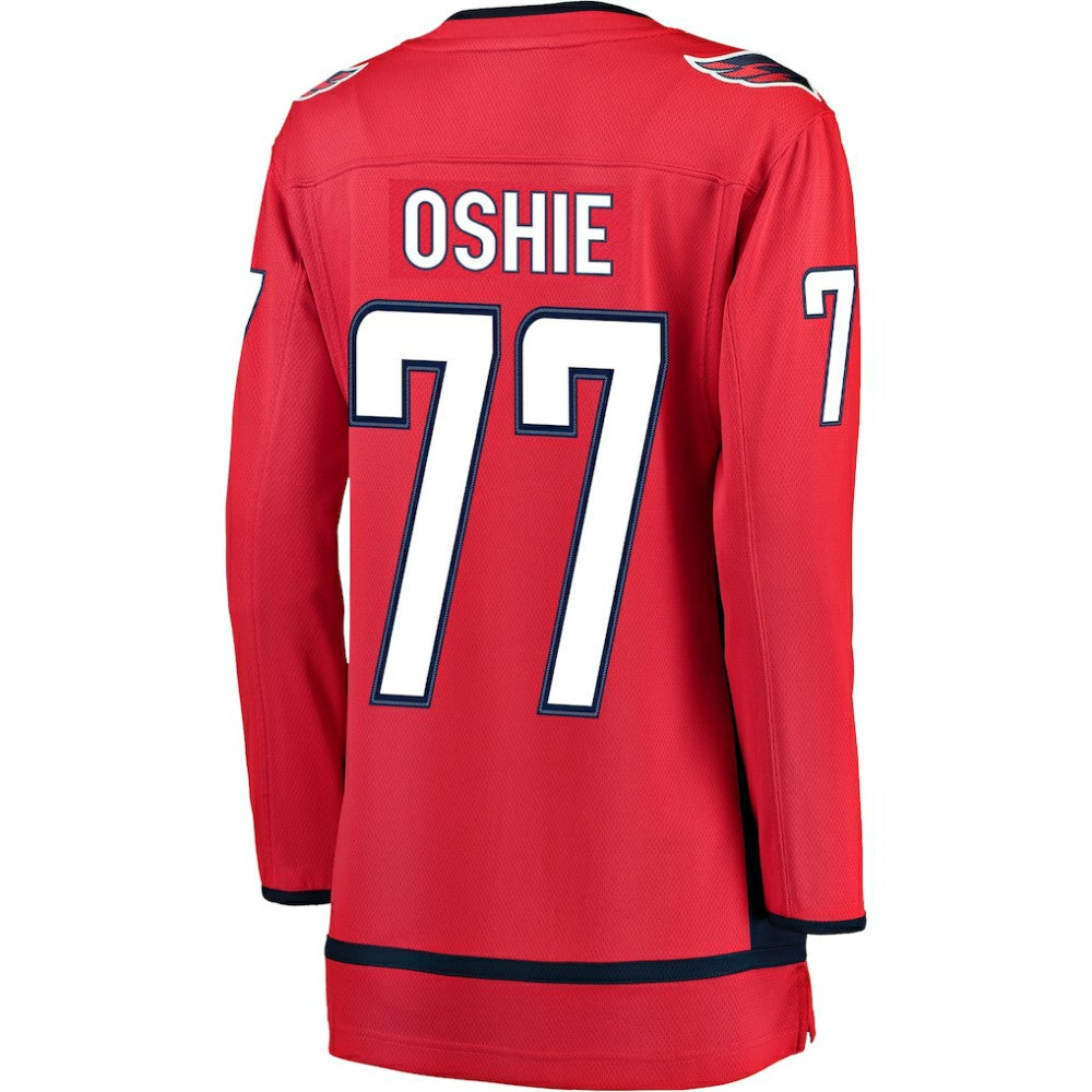 NHL TJ Oshie Washington Capitals Fanatics Women's Breakaway Player Jersey - Red