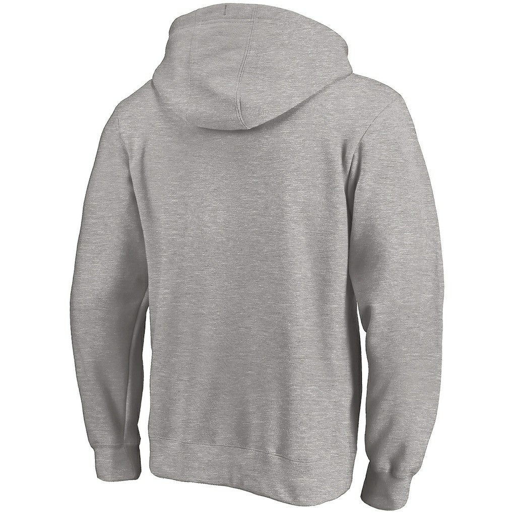 Arizona Cardinals Fade Out Fitted Pullover Hoodie Heather Gray