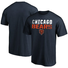 Chicago Bears Fade Out T-Shirt Navy