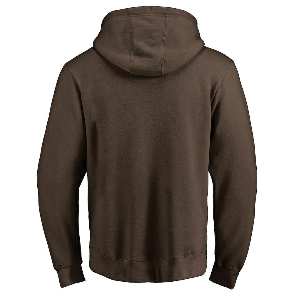 Cleveland Browns Victory Arch Team Fitted Pullover Hoodie Brown