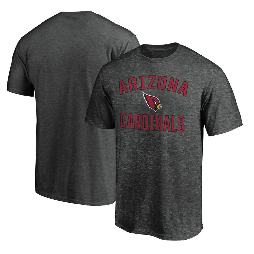Arizona Cardinals Victory Arch T-Shirt Heather Charcoal