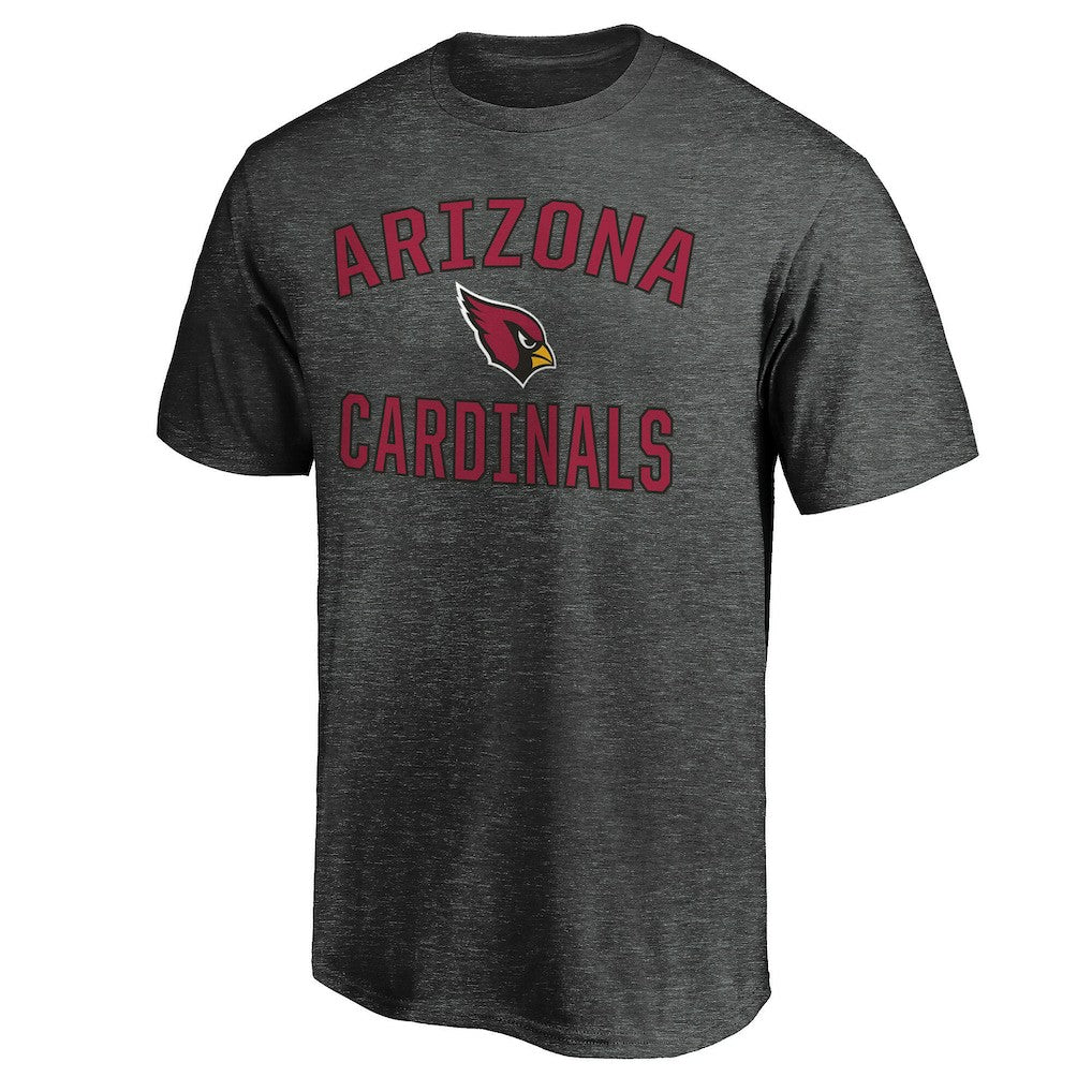 Arizona Cardinals Victory Arch T-Shirt Heather Charcoal