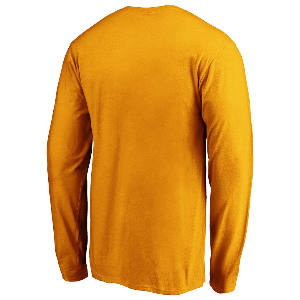 Pittsburgh Steelers Primary Logo Long Sleeve T-Shirt Gold