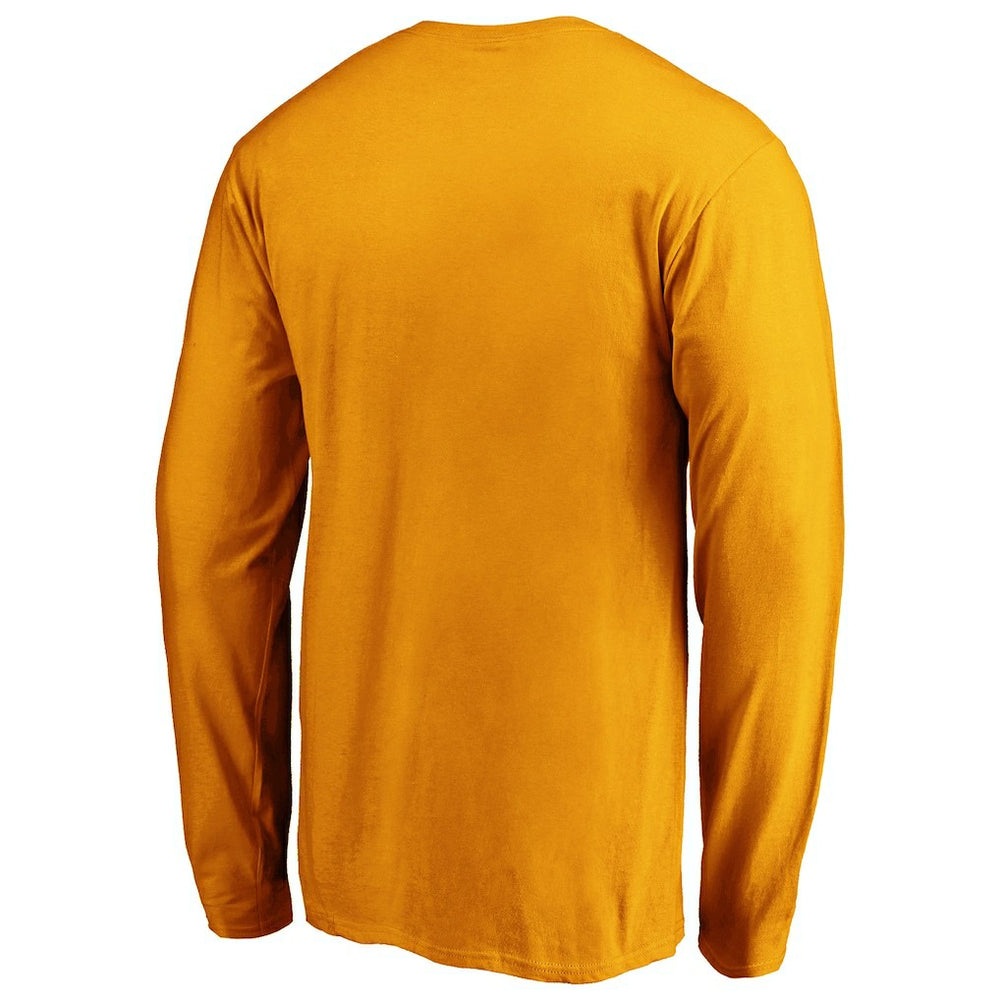 Pittsburgh Steelers Primary Logo Long Sleeve T-Shirt Gold