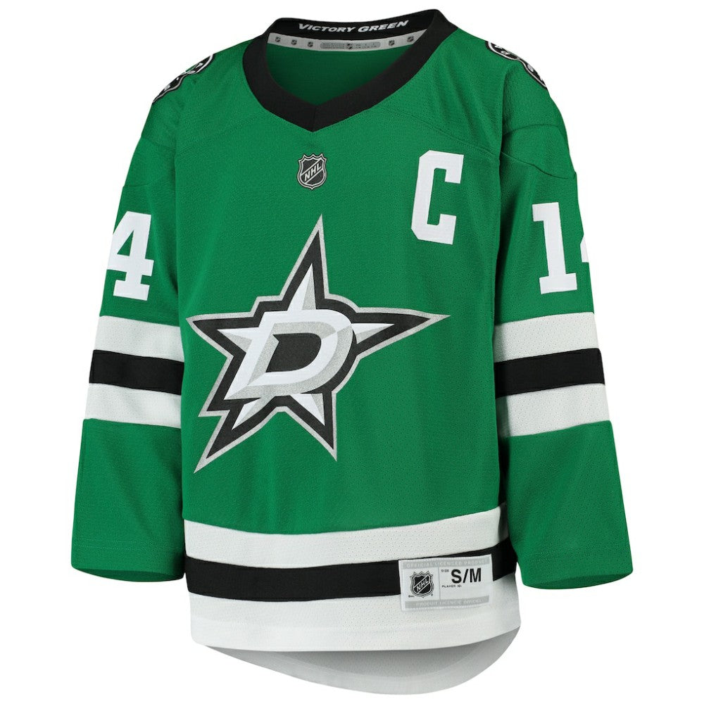NHL Jamie Benn Dallas Stars Youth Home Replica Player Jersey - Kelly Green