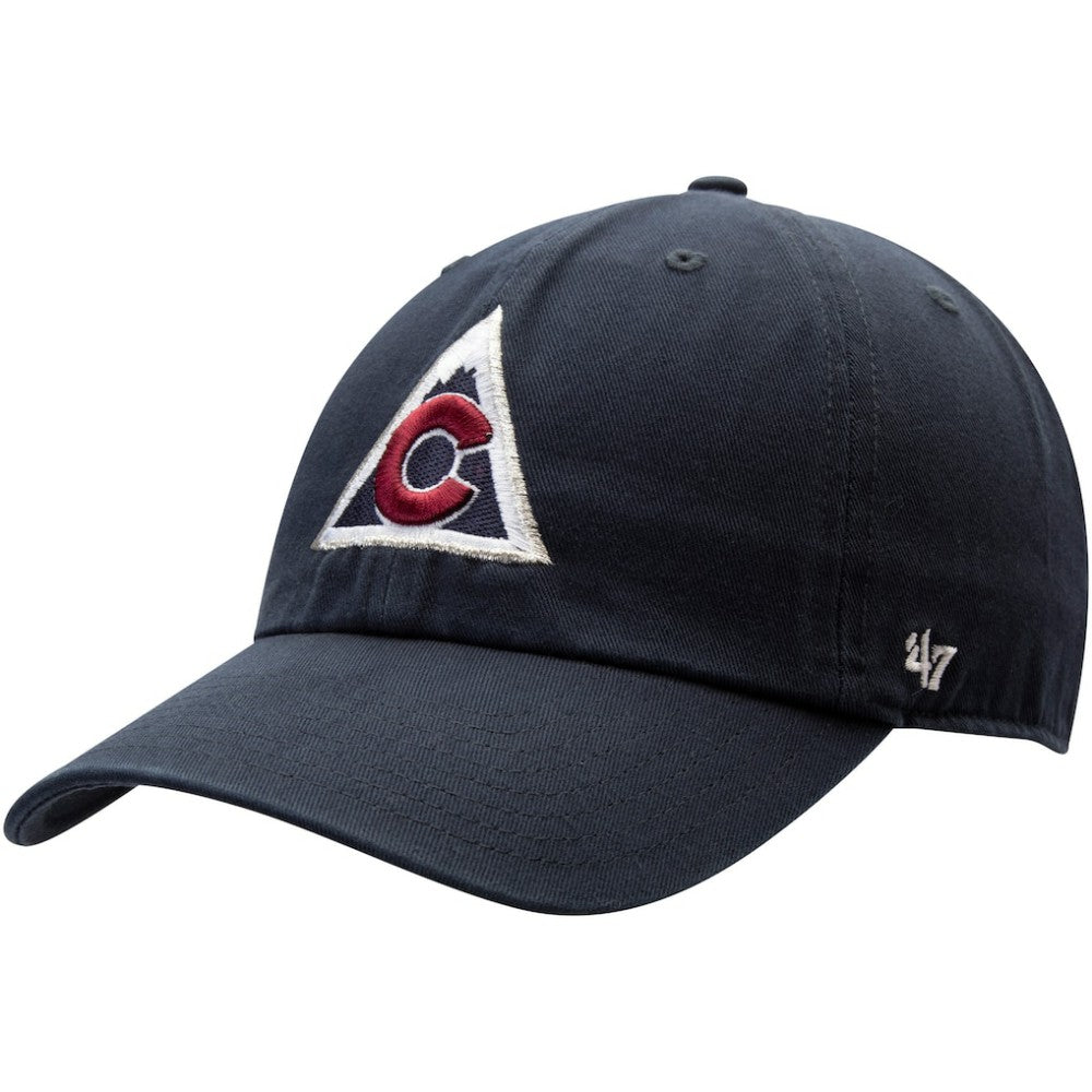 NHL Colorado Avalanche '47 Clean Up Alternate Logo Adjustable Hat - Navy