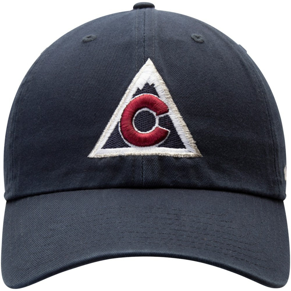 NHL Colorado Avalanche '47 Clean Up Alternate Logo Adjustable Hat - Navy