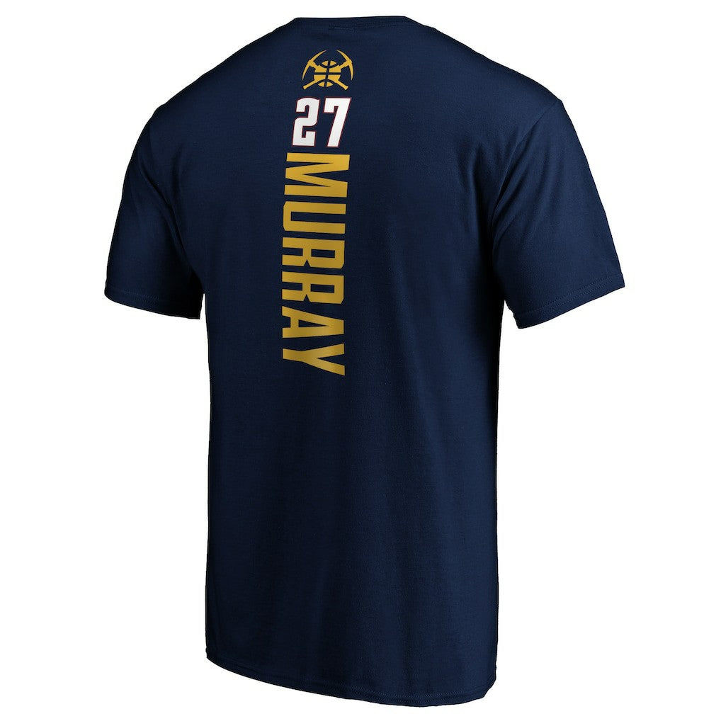 Denver Nuggets Playmaker Name & Number T-Shirt Navy