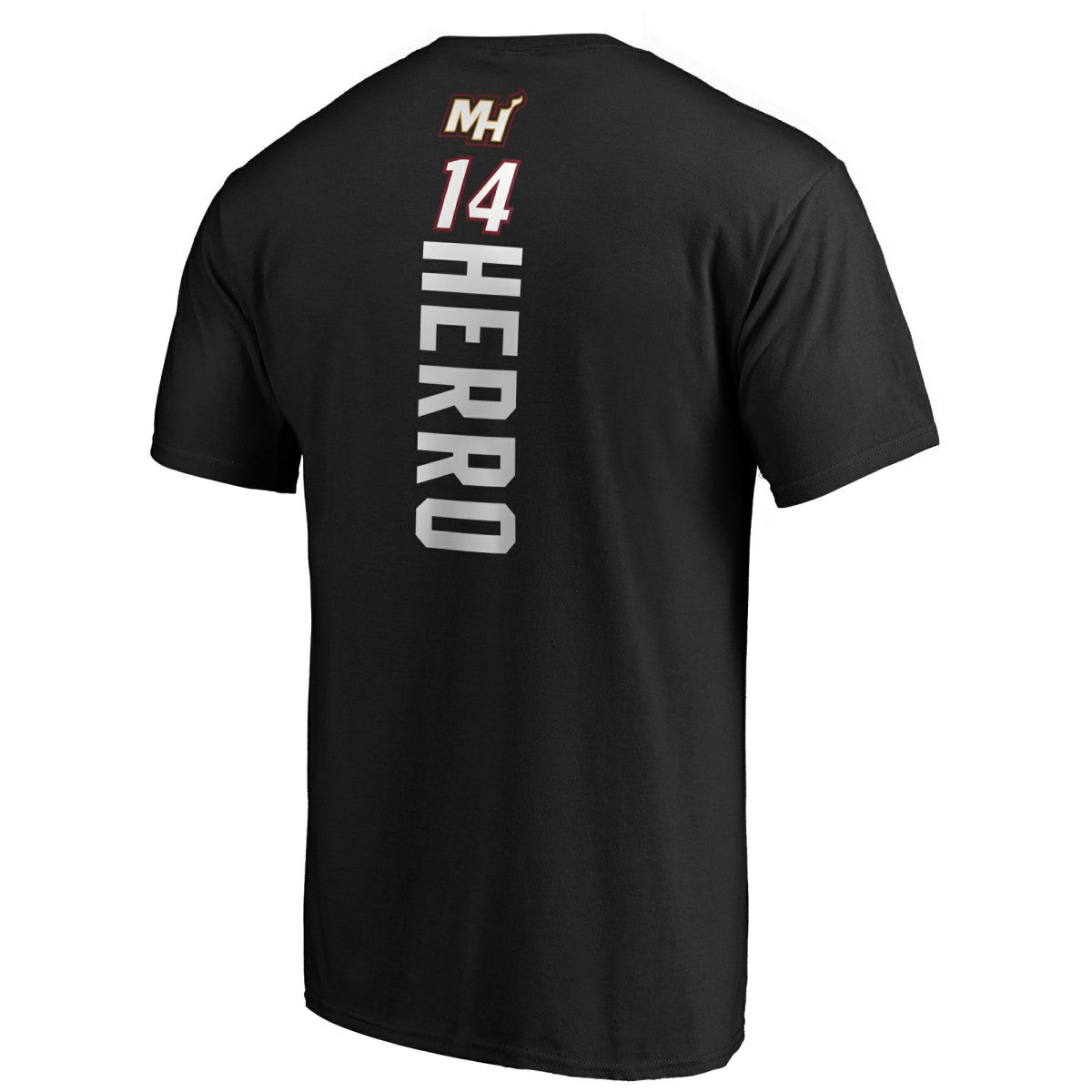 Tyler Herro Miami Heat Playmaker Name & Number T-Shirt Black