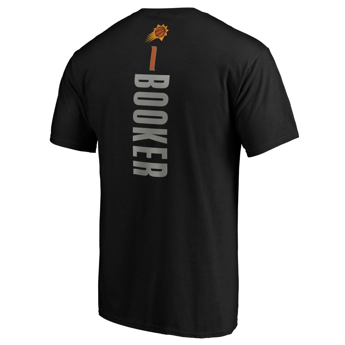 Devin Booker Phoenix Suns Playmaker Name & Number T-Shirt Black