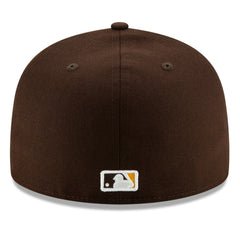 San Diego Padres New Era Alternate Authentic Collection On-Field 59FIFTY Fitted Hat - Brown Hats