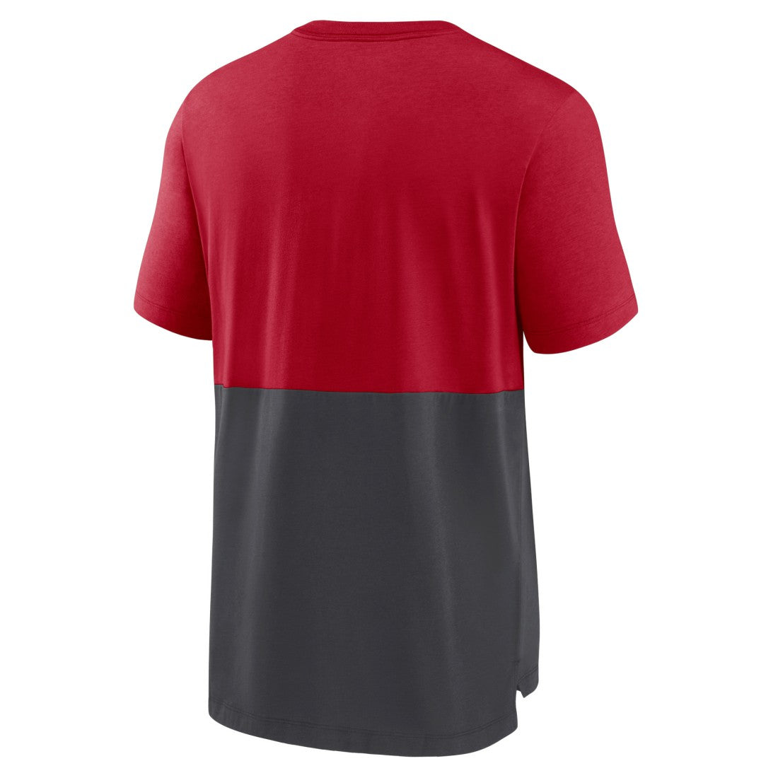 Tampa Bay Buccaneers Fan Gear Colorblock Tri-Blend T-Shirt Red/Pewter