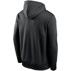 Arizona Cardinals Fan Gear Primary Logo Therma Performance Pullover Hoodie Black