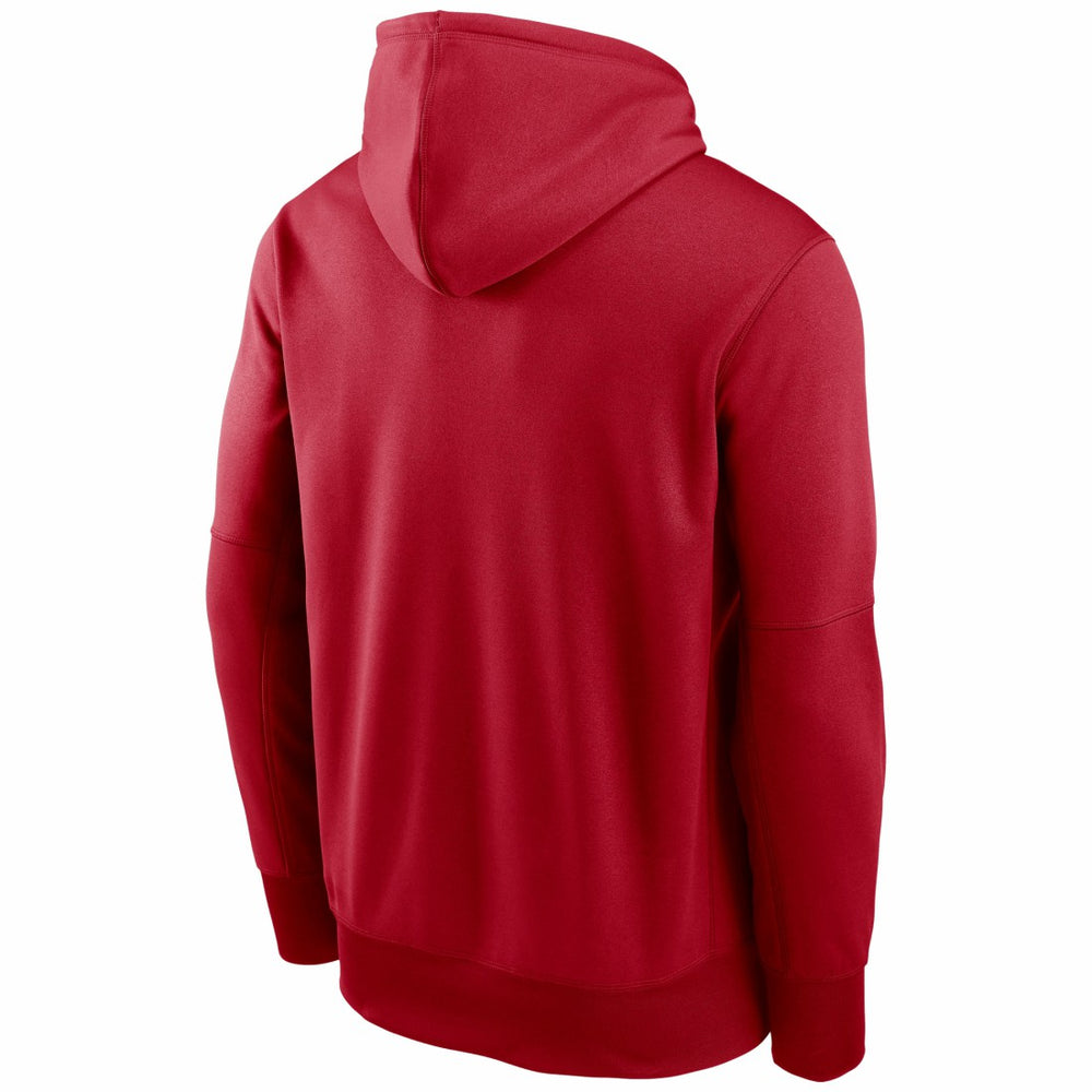 Tampa Bay Buccaneers Fan Gear Wordmark Performance Pullover Hoodie Red