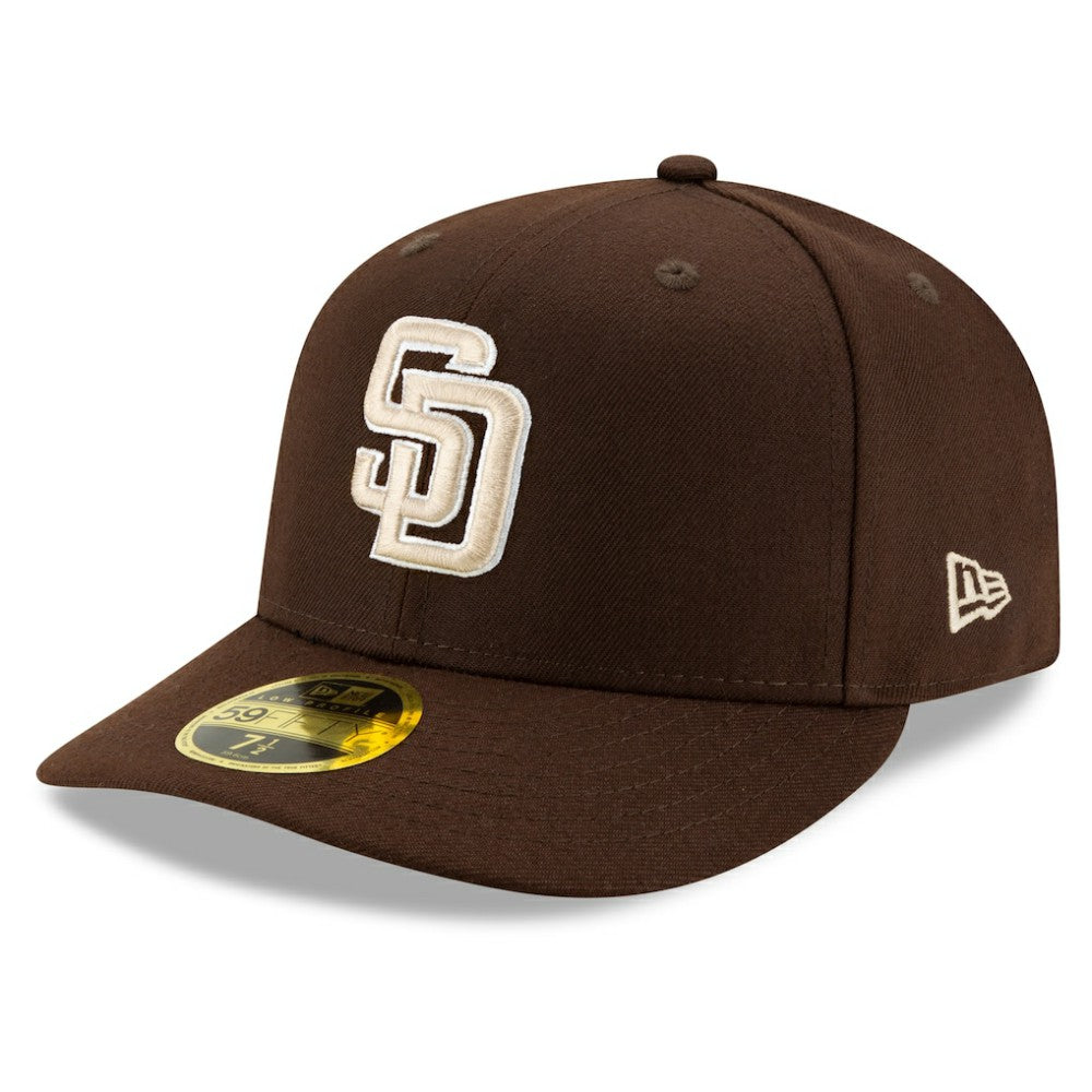 San Diego Padres New Era Alternate 2020 Authentic Collection On-Field Low Profile 59FIFTY Fitted Hat - Brown Hats