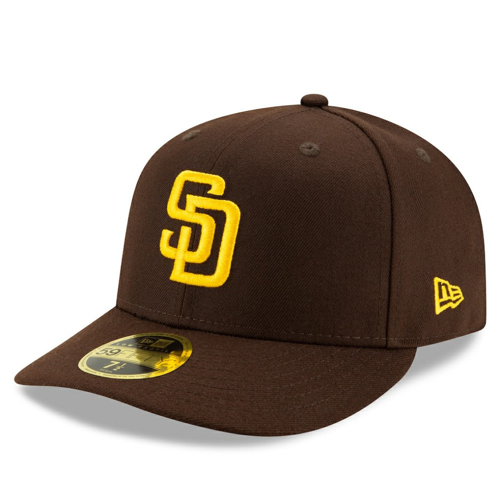 San Diego Padres New Era Authentic Collection On-Field Low Profile 59FIFTY Fitted Hat - Brown Hats