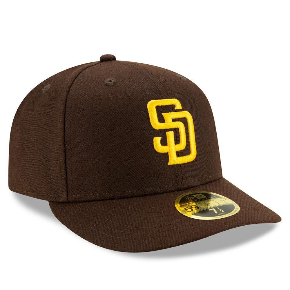 San Diego Padres New Era Authentic Collection On-Field Low Profile 59FIFTY Fitted Hat - Brown Hats