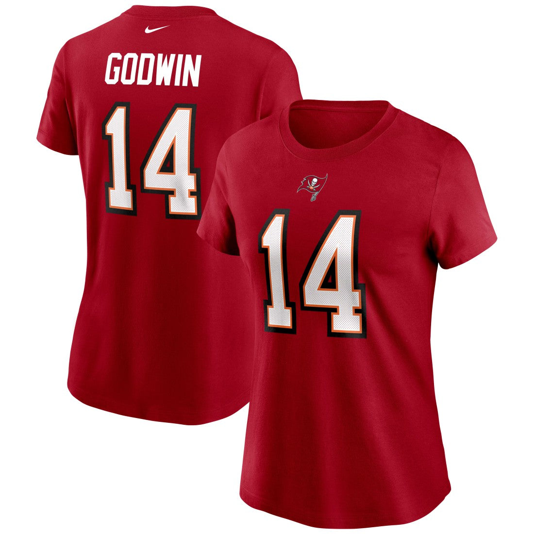 Chris Godwin Tampa Bay Buccaneers Women's Name & Number T-Shirt Red