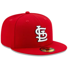 St. Louis Cardinals New Era On-Field Authentic Collection 59FIFTY Fitted Hat - Red Hats