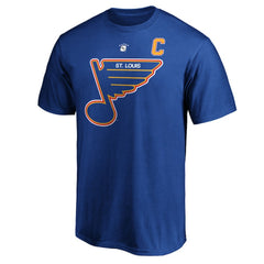 NHL Brett Hull St. Louis Blues Fanatics Authentic Stack Retired Player Name & Number T-Shirt - Blue