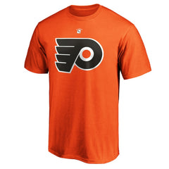 NHL Paul Coffey Philadelphia Flyers Fanatics Authentic Stack Retired Player Name & Number T-Shirt - Orange