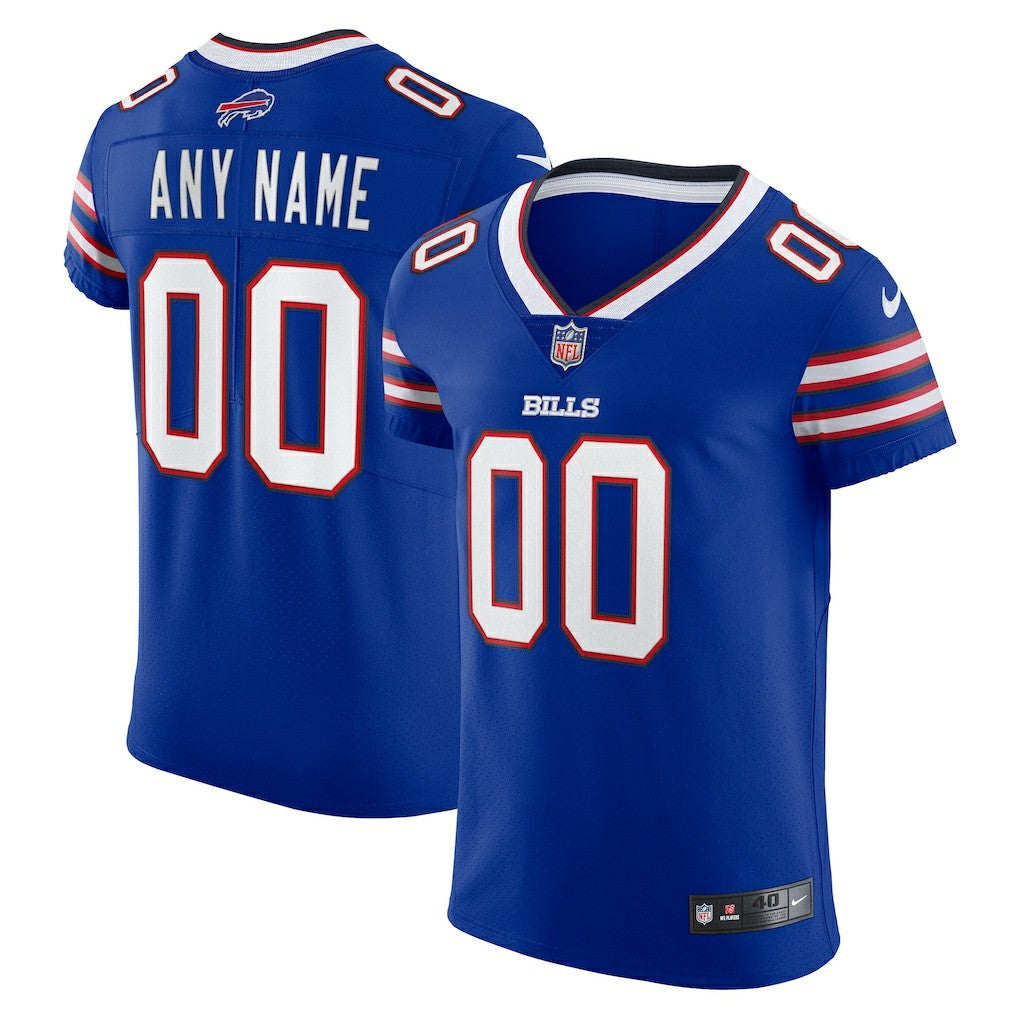 Buffalo Bills Vapor Elite Custom Jersey Royal