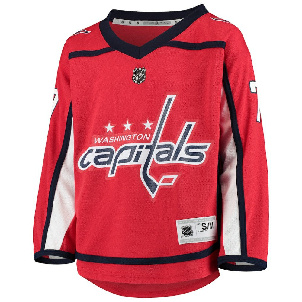 NHL TJ Oshie Washington Capitals Youth Home Player Replica Jersey - Red
