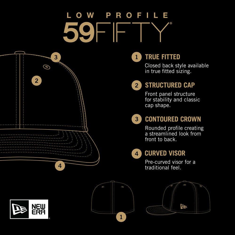 Milwaukee Brewers New Era Authentic Collection On-Field Low Profile 59FIFTY Fitted Hat - Navy Hats