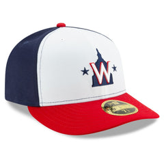 Washington Nationals New Era Alternate 2020 Authentic Collection On-Field Low Profile Fitted Hat - White/Navy Hats