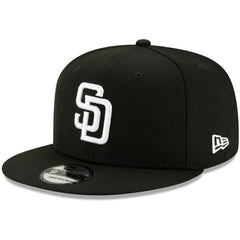 San Diego Padres New Era 9FIFTY Adjustable Hat - Black Hats