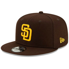 San Diego Padres New Era Team Color 9FIFTY Adjustable Hat - Brown Hats