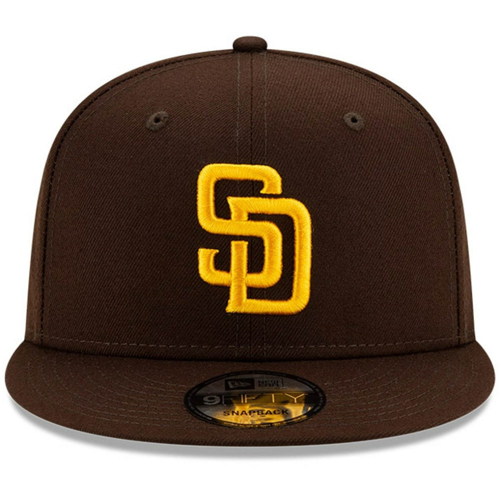 San Diego Padres New Era Team Color 9FIFTY Adjustable Hat - Brown Hats
