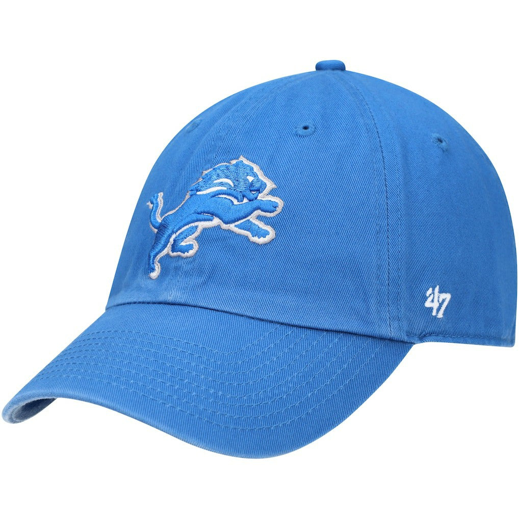 Detroit Lions '47 Primary Clean Up Adjustable Hat Blue