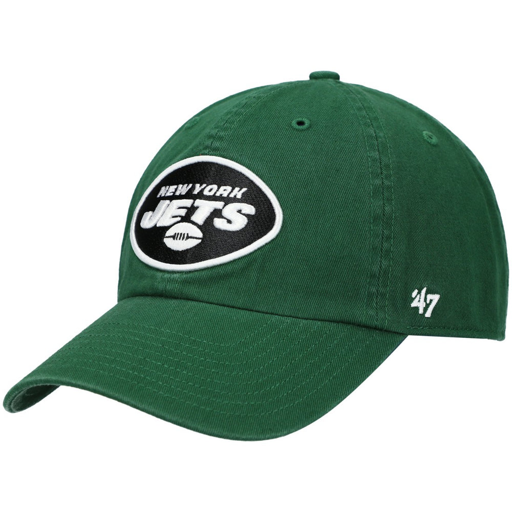 New York Jets '47 Primary Clean Up Adjustable Hat Green