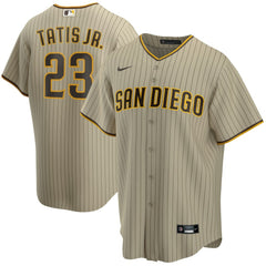 Fernando Tatis Jr. San Diego Padres Nike Alternate Replica Player Jersey - Tan Jerseys