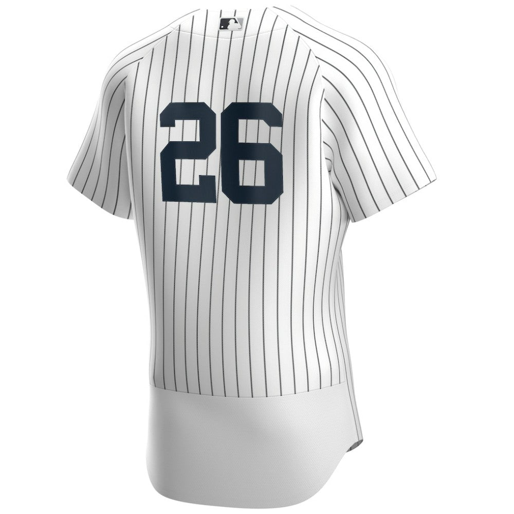 DJ LeMahieu New York Yankees Nike Home Authentic Player Jersey - White/Navy Jerseys