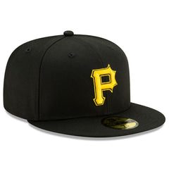 Pittsburgh Pirates New Era Alternate 2 Authentic Collection On-Field 59FIFTY Fitted Hat - Black Hats