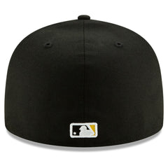 Pittsburgh Pirates New Era Alternate 2 Authentic Collection On-Field 59FIFTY Fitted Hat - Black Hats