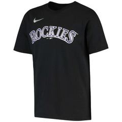Charlie Blackmon Colorado Rockies Nike Youth Name & Number T-Shirt - Black T-shirts