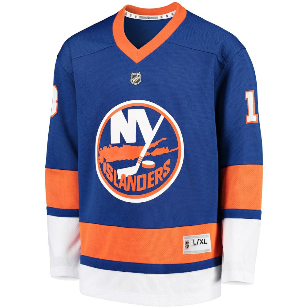 NHL Mathew Barzal New York Islanders Youth Home Player Replica Jersey - Royal