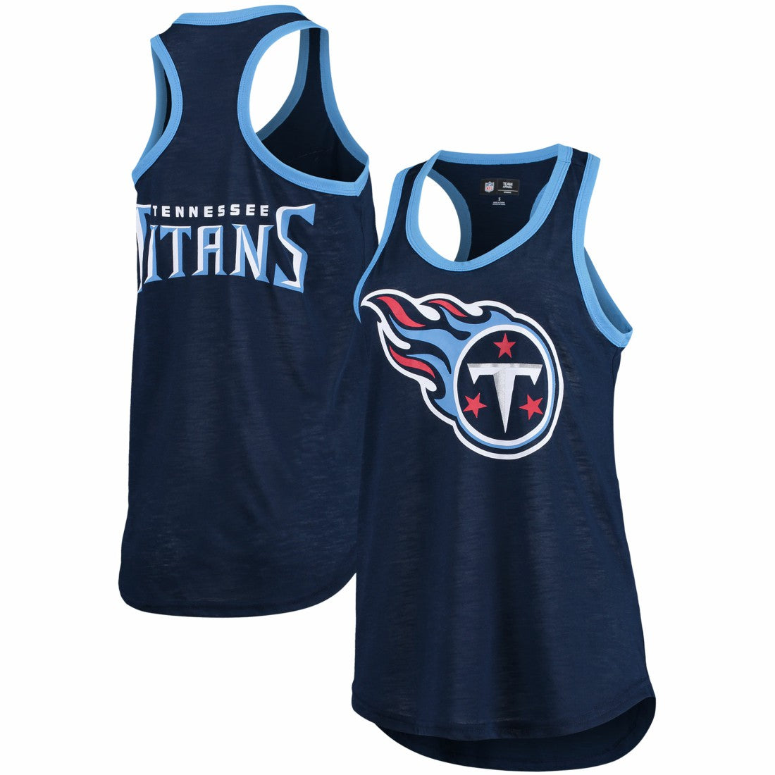 Tennessee Titans G-III 4Her by Carl Banks Women's Tater Tank Top Navy