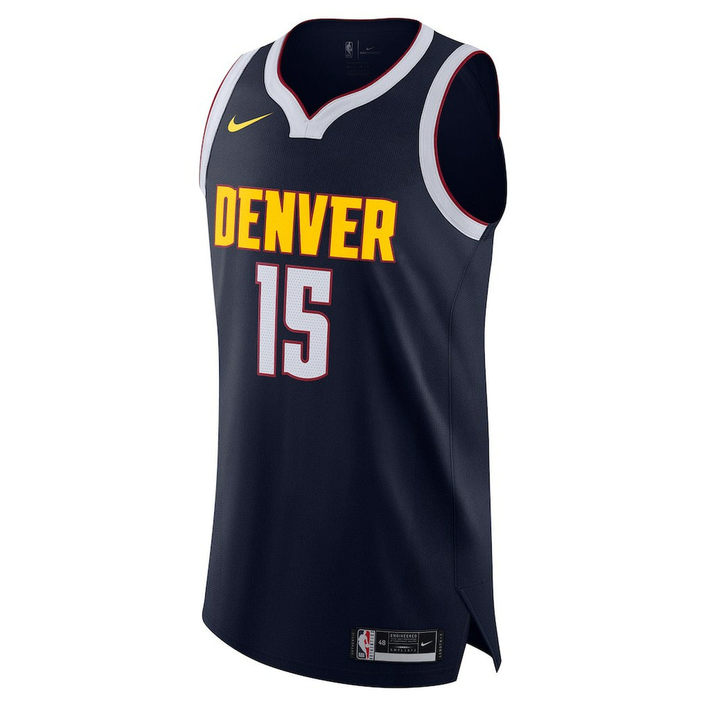 Nikola Jokic Denver Nuggets Authentic Jersey Icon Editi- Navy
