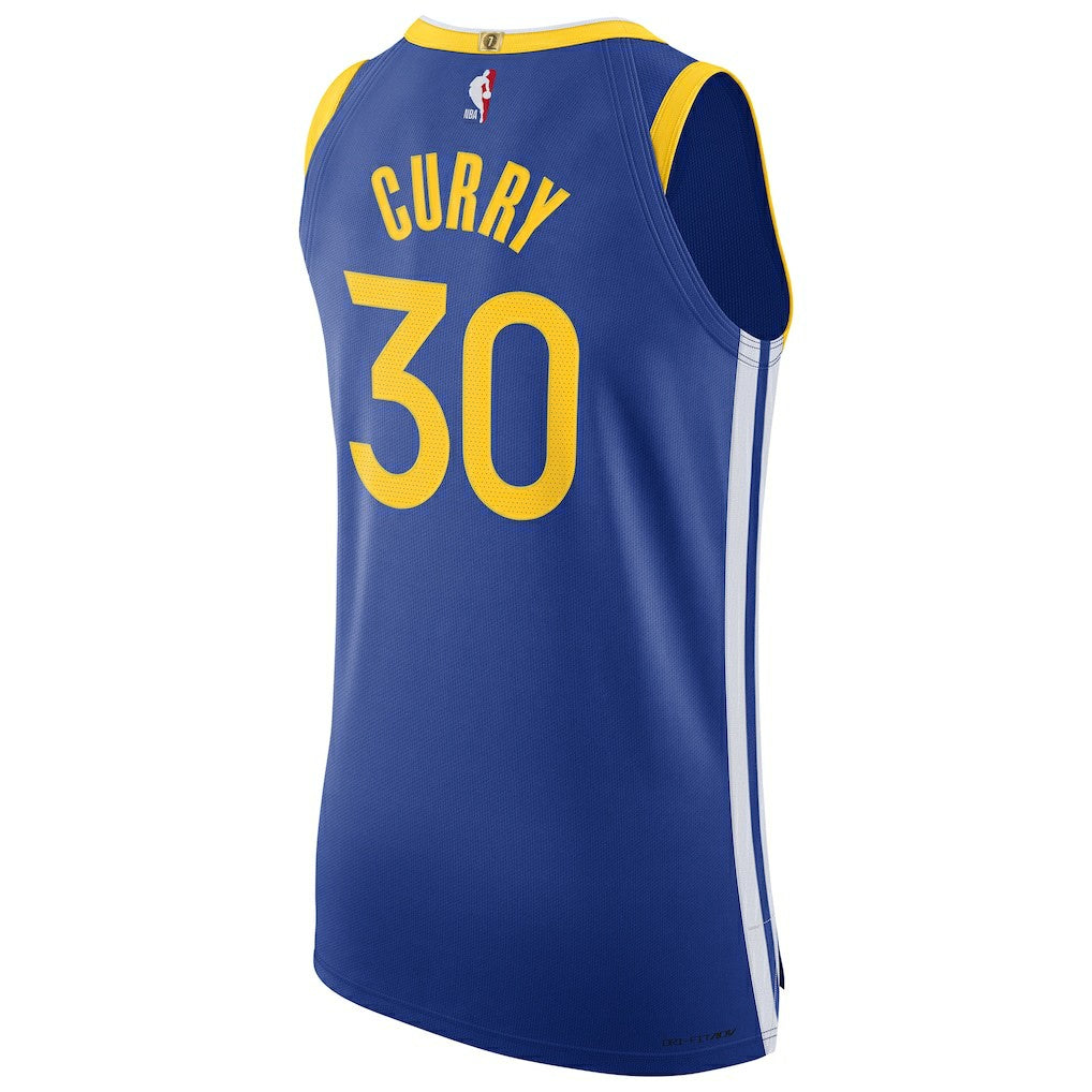 Stephen Curry Golden State Warriors Authentic Jersey Icon Editi- Royal
