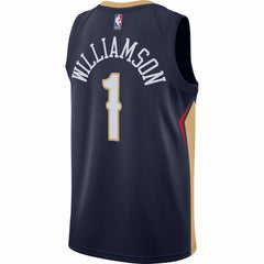 Zion Williamson New Orleans Pelicans Swingman Jersey Navy Icon Edition
