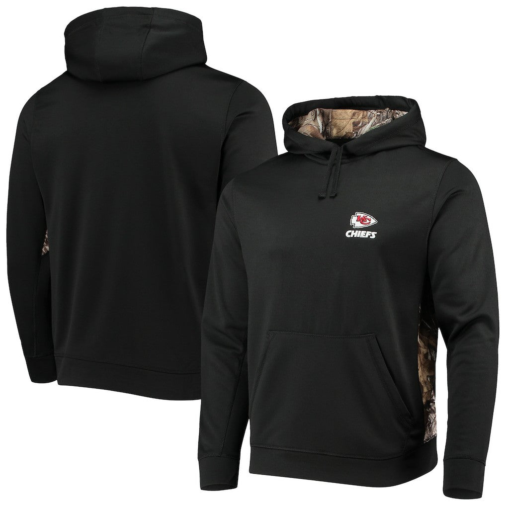 Kansas City Chiefs Dunbrooke Logo Ranger Pullover Hoodie Black/Realtree Camo
