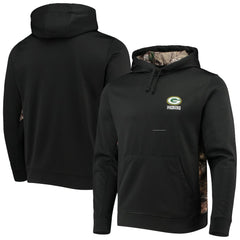 Green Bay Packers Dunbrooke Logo Ranger Pullover Hoodie Black/Realtree Camo