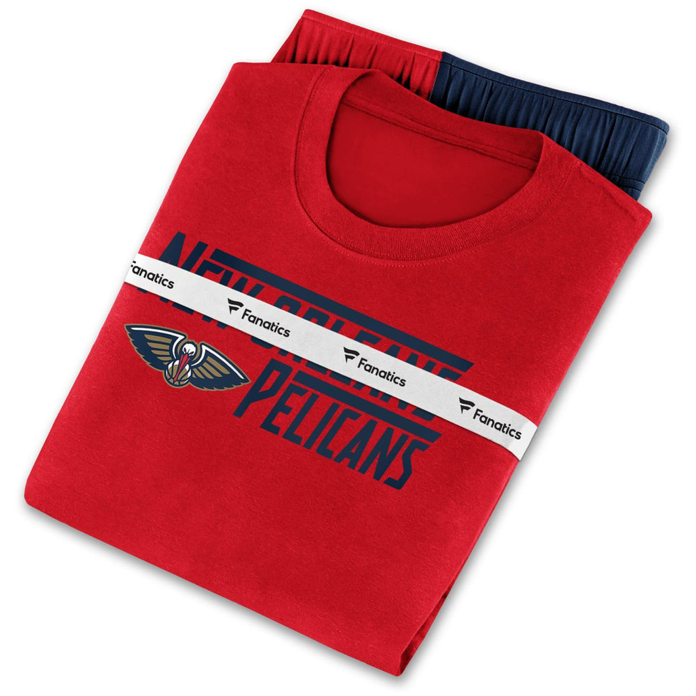 New Orleans Pelicans T-Shirt & Shorts Combo Pack Red/Navy