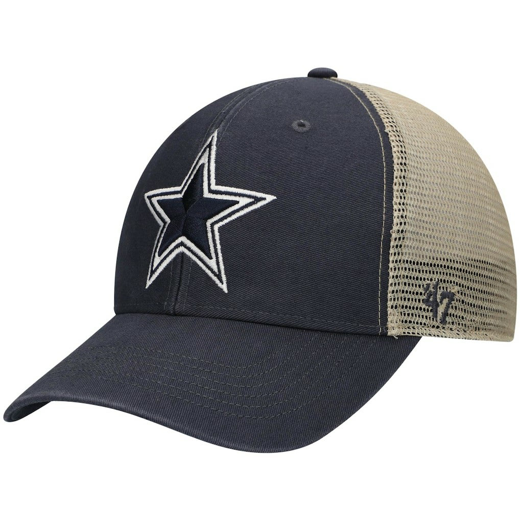Dallas Cowboys '47 Flagship MVP Trucker Snapback Hat Navy