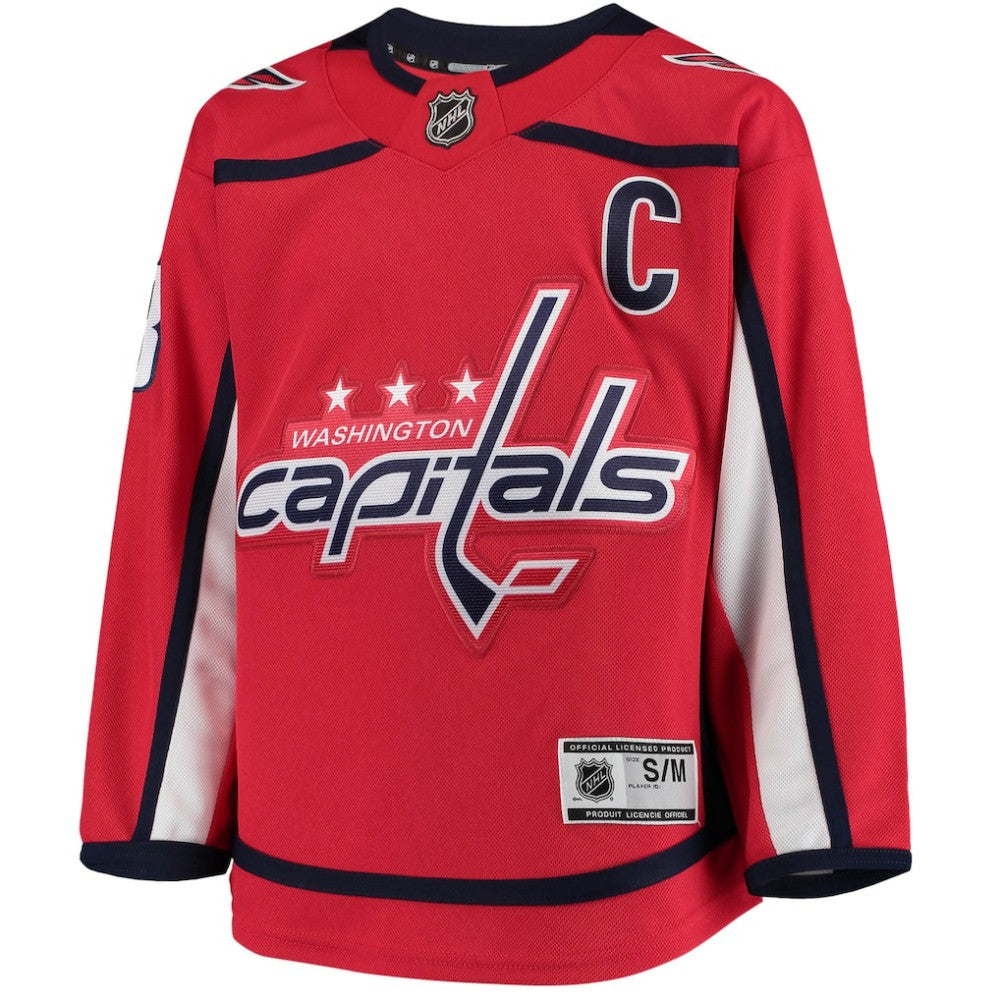 NHL Alexander Ovechkin Washington Capitals Youth Home Premier Player Jersey - Red